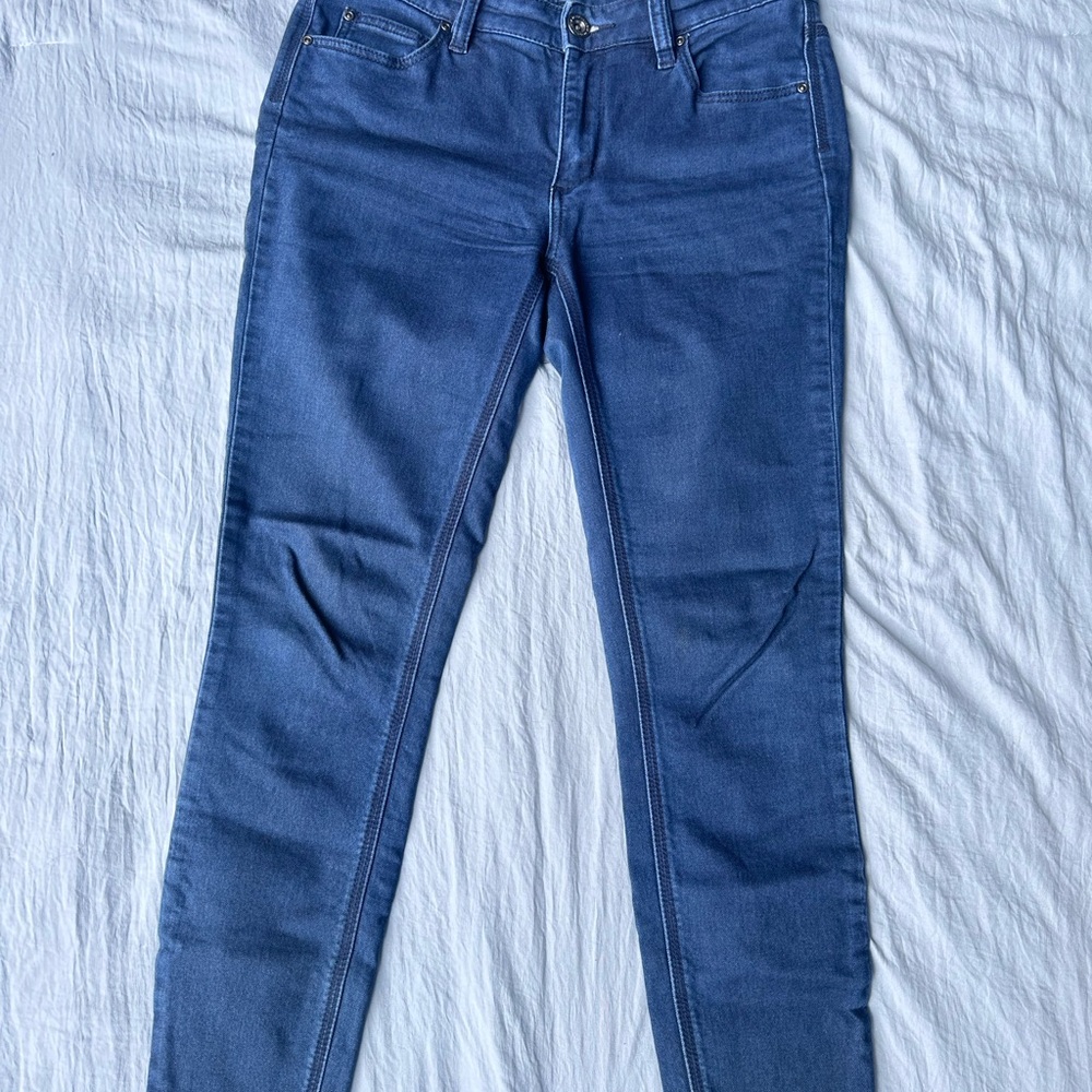 BCBGMaxAzria Classic Blue Skinny Jeans